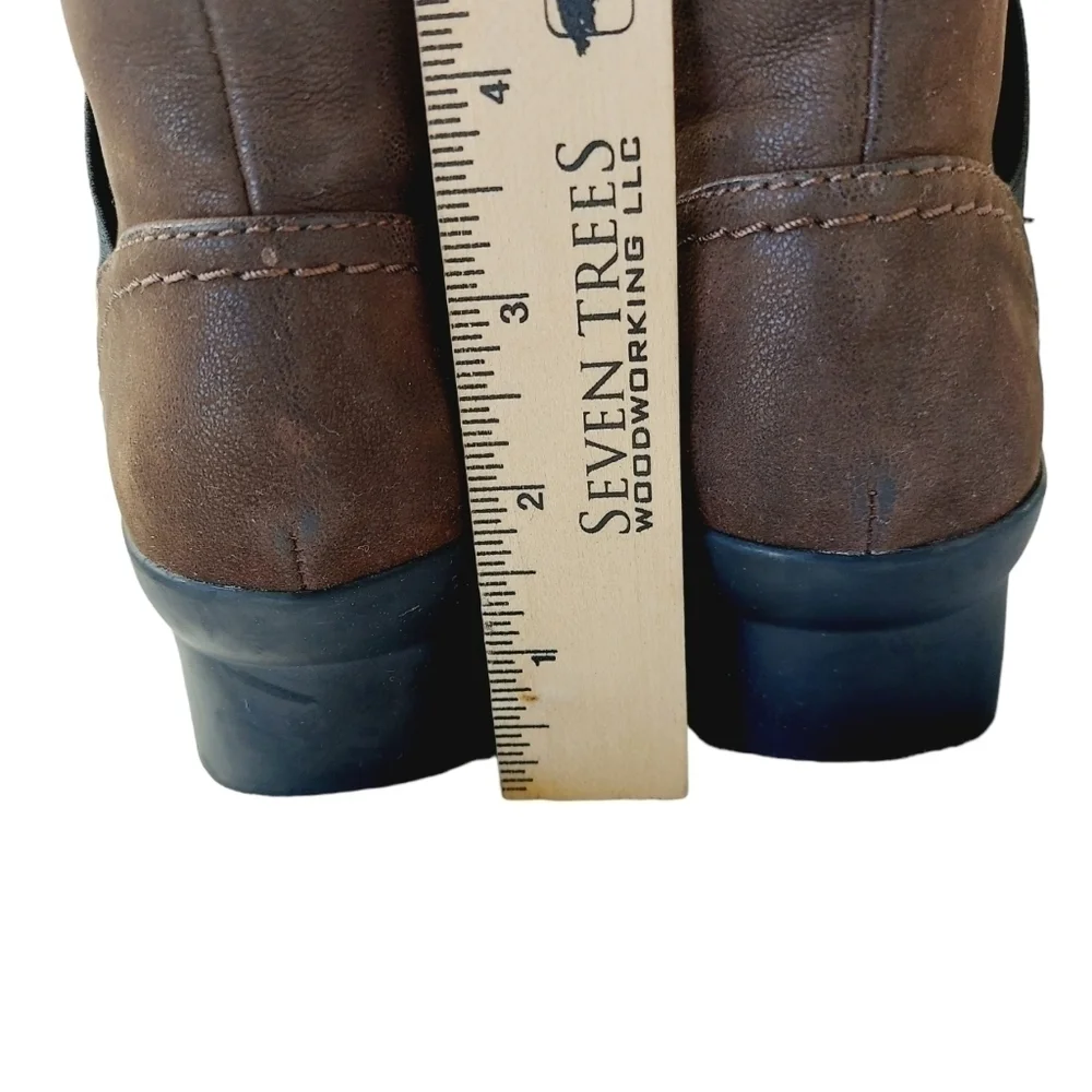 Clarks dark brown